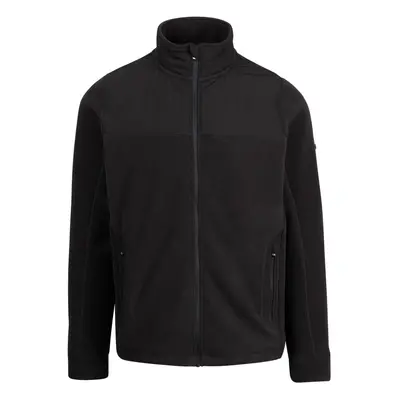 (M, Black) Trespass Mens Fleece Jacket with Full Zip Cowesby