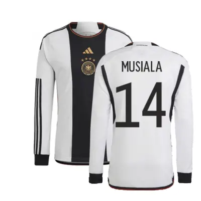 (XXL) Germany Long Sleeve Home Shirt (MUSIALA 14)