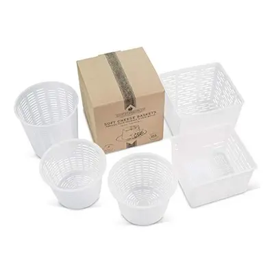 Cheese Maker Mould Set of - Baskets for Making Ricotta Quark Cottage and Small Soft Goats Cheese