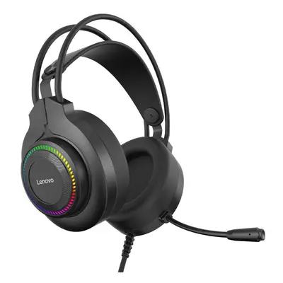 Wired Headset RGB Light Over-Ear Gaming Headphone with Mic Noise Canceling 3.5mm Audio Plug For 