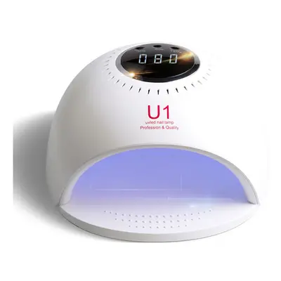 (US Plug) 84W UV LED Nail Dryer Gels Polish Curing Nail Light Lamp Timer Nail Machine