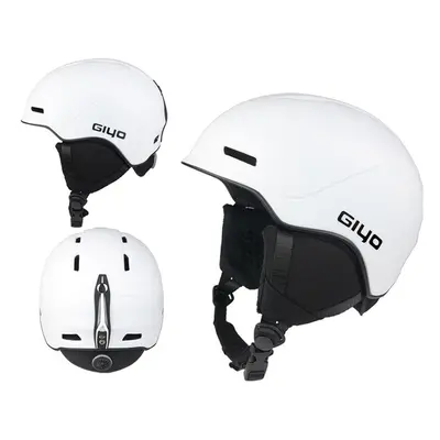 (White) Safety Winter Outdoor Sports Helmet Warm Snowboard Ski Helmets Men Women Light Crash Sno