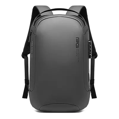 (Grey) Anti-theft Backpack Laptop Bag Shoulder Bag USB Charging Men Business Travel Storage Bag 