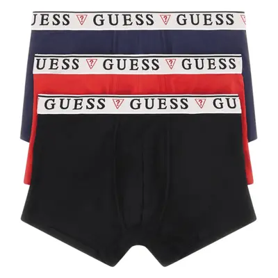 Guess Pack Brian Hero Boxer Trunks - Black / Blue Combo