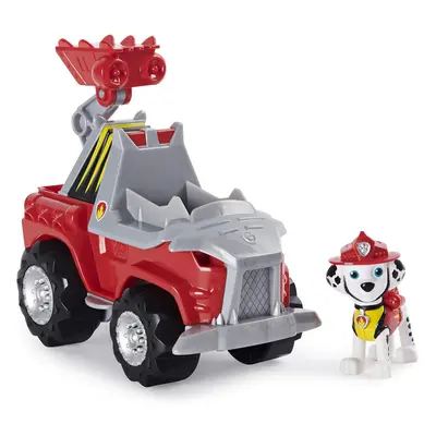 PAW Patrol - Dino Rescue MarshallÃ¢ÂÂs Deluxe Rev Up Vehicle with Mystery Dinosaur Figure