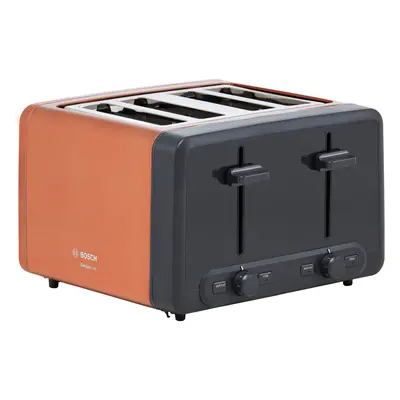 Bosch DesignLine TAT4P449GB Slice Toaster - Copper