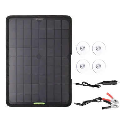 10W Solar Panel Charger For RV Boat Car Portable Solar Power Panel Kita