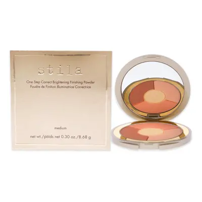 Stila One Step Correct Brightening Finishing Powder - Medium for Women 0.3 oz Powder