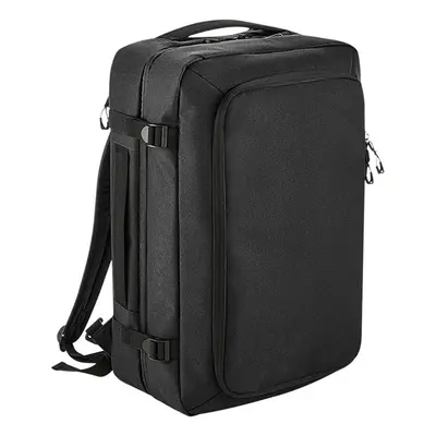 (One Size, Black Marl) Bagbase Escape Carry-On Backpack