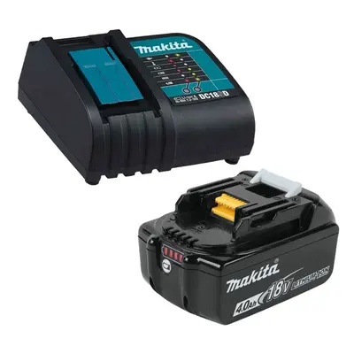 Genuine Makita 18V 4.0Ah LXT Lithium Battery BL1840 + DC18SD 240v Charger