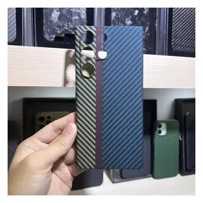 (navy blue, iphone 14promax) Real Carbon Fiber Case For Samsung Galaxy S22 S23 Ultra Z Fold Z Fo