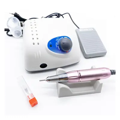 (pink, Eu) 35000rpm Strong Electric Nail Drill 65w Milling Machine For Manicure Pedicure Nail Dr