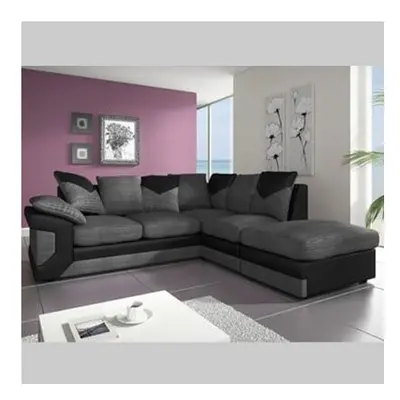 Dino Corner Sofa | Faux Leather & Fabric Sofa