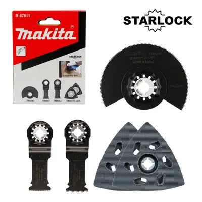 Makita Starlock Multi Tool Piece Carpentry Set Plunge Segment Blade DTM52