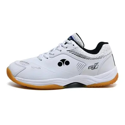 (white,black, 39) New High-quality Shock-absorbing Anti-skid And Wear-resistant Badminton Shoes 