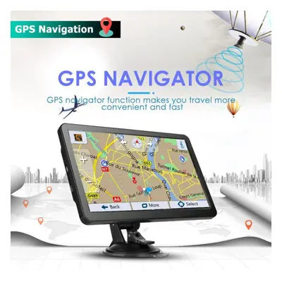 (US) Inch Car Gps Navigation Touch Screen Sat Nav Free Map