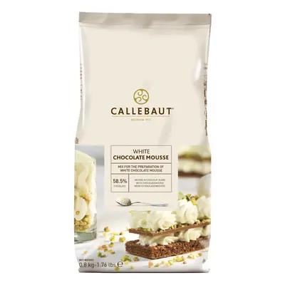 Callebaut White Chocolate Mousse Powder Mix - 1x800g