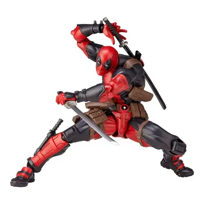 (with retail box) Marvel 15cm X-MAN DeadPool Super Hero Articulate Joints Moveable Action Figure