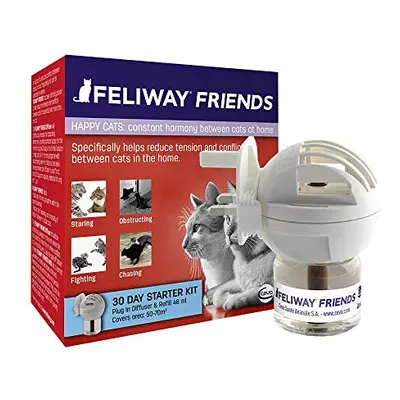 Feliway Friends Day Starter Kit Diffuser and Refill, ml