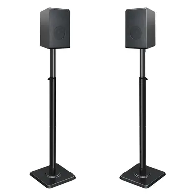 Speaker Stands Height-Adjustable for Satellites up to kg, Set of Floor Stan