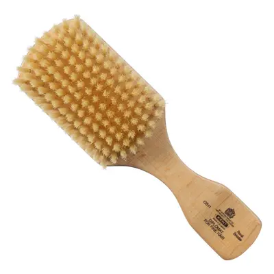 OS11 Rectangular/Club Satin Wood Soft White Bristle Hairbrush (PACK OF 1)