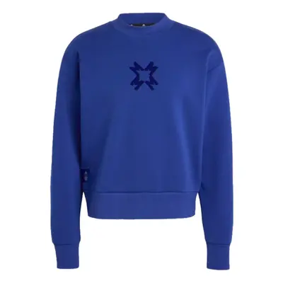 (M) Man Utd Seasonal Doubleknit Crew (Blue)