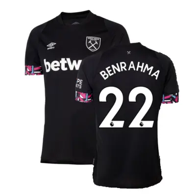 (4XL) West Ham Away Shirt (BENRAHMA 22)