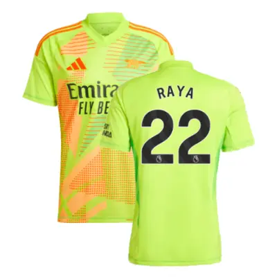 (S) Arsenal Home Goalkeeper Shirt (Yellow) (Raya 22)