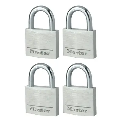 Master Lock Padlock, Solid Aluminum Body Lock, Keyed Alike, Best Used for Best Used for Indoor S