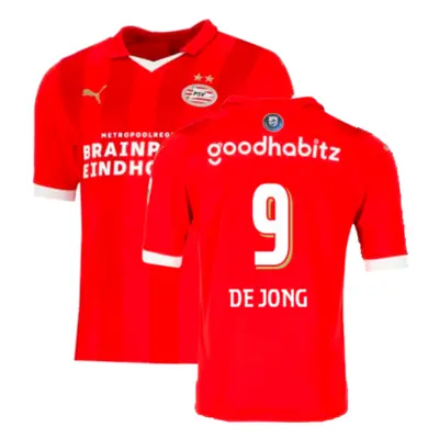 (XXL) PSV Eindhoven Home Shirt (De Jong 9)