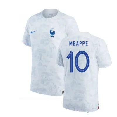 (L) France Match ADV Dri-Fit Away Shirt (Mbappe 10)