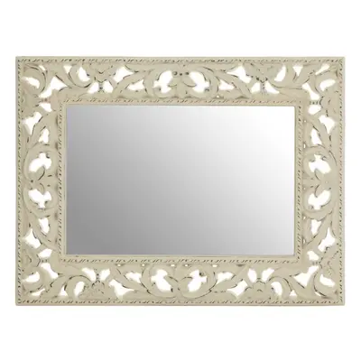 Premier Housewares Rectangular Wall Mirror/ Classic Mirrors For Bathroom / Bedroom / Garden Wall