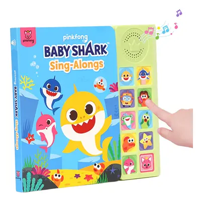 Baby Shark Sing-Alongs Button Sound Book | Baby Shark Toys | Learni