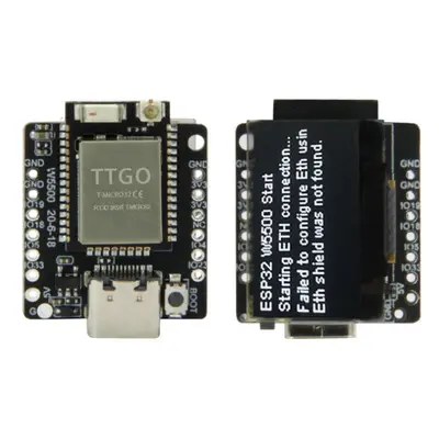 W5500 ESP32 Main Chip SSD1306 0.96 Inch Oled Type-C USB Programming Development Board