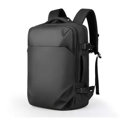 Men Computer Backpack USB Charging Waterproof Laptop Bag Breathable Business Travel Shoulder Bac