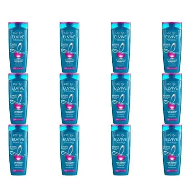 LOreal Elvive Fibrology Thickening Shampoo, 250ml (Pack of 12)