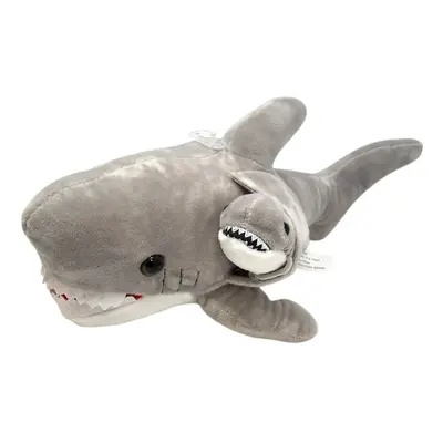 Soft Plush Shark With Pouch And Mini Pup, Inches