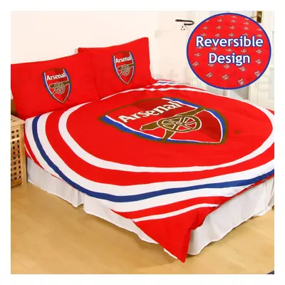 Arsenal F.C. 'Pulse' Reversible Double Duvet Quilt Cover Set