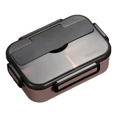 Japanese Kids Lunch Box stainless steel Bento Lunch Box With Compartment Tableware Microwave Foo