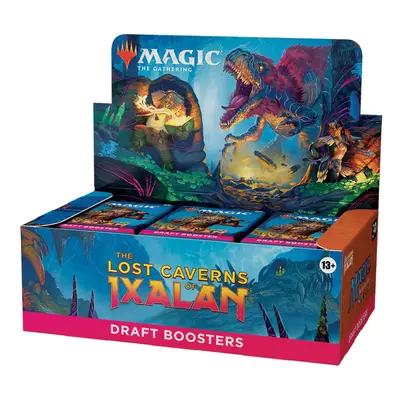 Magic: The Gathering The Lost Caverns of Ixalan Draft Booster Box - Packs + Box Topper Card Magi