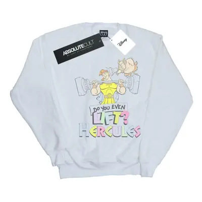 (5XL, White) Disney Mens Hercules Do You Even Lift? Sweatshirt