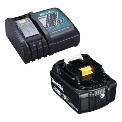 Genuine Makita 18V 3.0Ah LXT Lithium Battery BL1830 + DC18RC Fast Charger