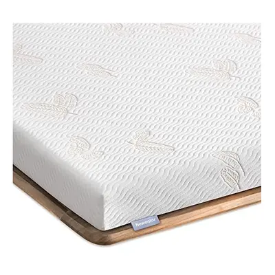 Newentor Dual-Layer Memory Foam Mattress Topper - Generous Thickness Mattress Topper Double Bed 