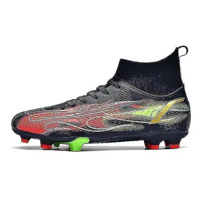 (Cristiano Ronaldo High Ankle Football Shoes Youth Training Shoes Ag Football Shoes 908) Cristia