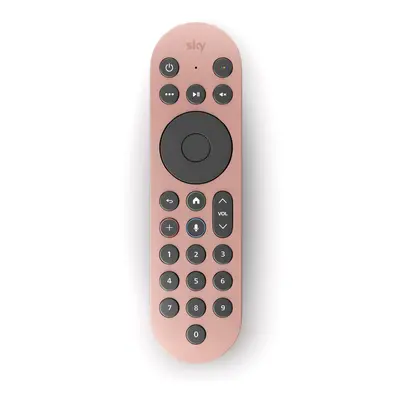 Sky Glass and Sky Stream TV Remote - Dusky Pink