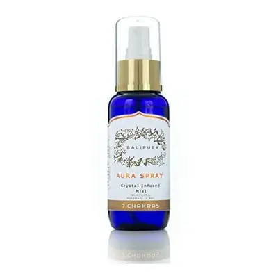 BALIPURA - Chakra Aura Spray for Women and Men - Frankincense and Other Organic Essential Oil Bl