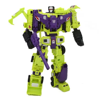 (6IN1 Devastator) HaiZhiXing 5in1 Combiners Bruticus G1 Transformation Action Figure Toy