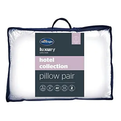 Silentnight Hotel Collection Pillow Pack Ã¢ Pair of Luxury Hotel Quality Pillows Hypoallergenic 