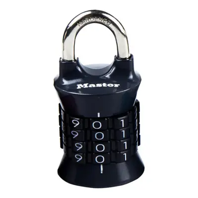 (Black) Digit/Letters Combination Password Lock Alloy Steel Security Padlock Cabinet Luggage Cod