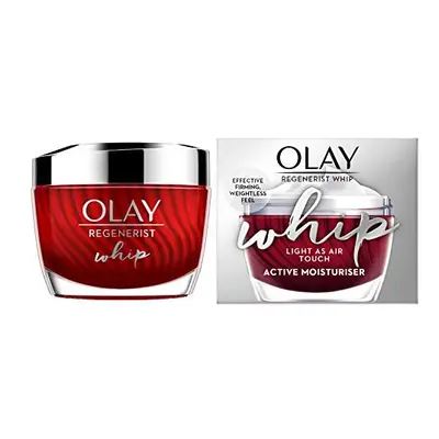 Olay Regenerist Whip Light as Air Anti-Ageing Moisturiser for Firmer Skin with Hyaluronic Acid, 